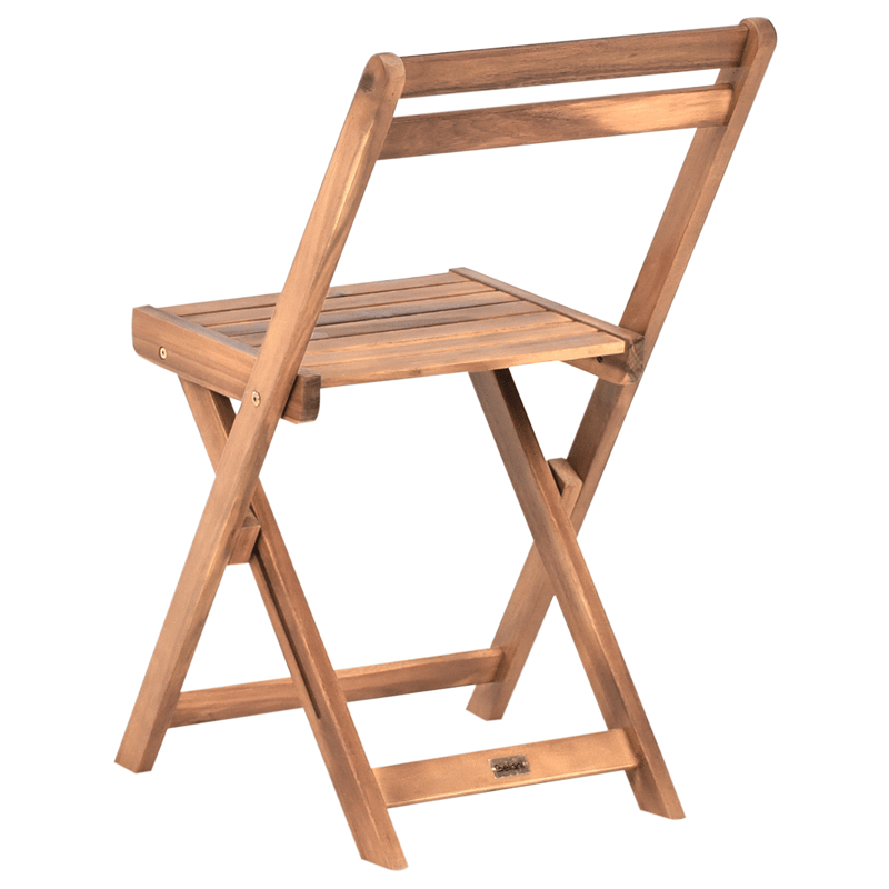 Caféset utomhus Fällbar Sacile Akaciaträ - Brun - Utemöbler - Balkong - Balkongmöbler - Balkonggrupper