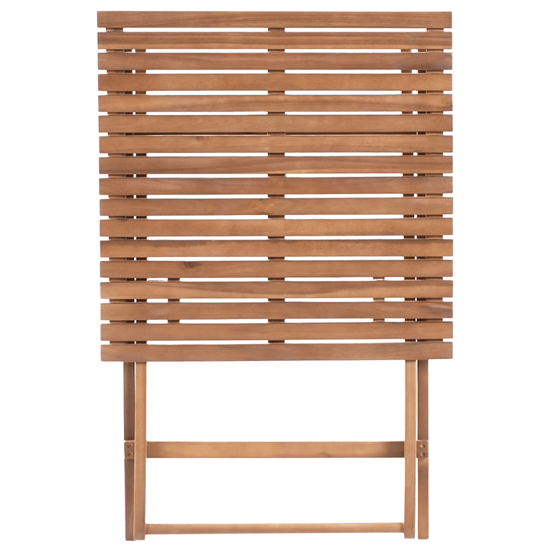 Caféset utomhus Fällbar Solarolo Akaciaträ - Brun - Utemöbler - Balkong - Balkongmöbler - Balkonggrupper