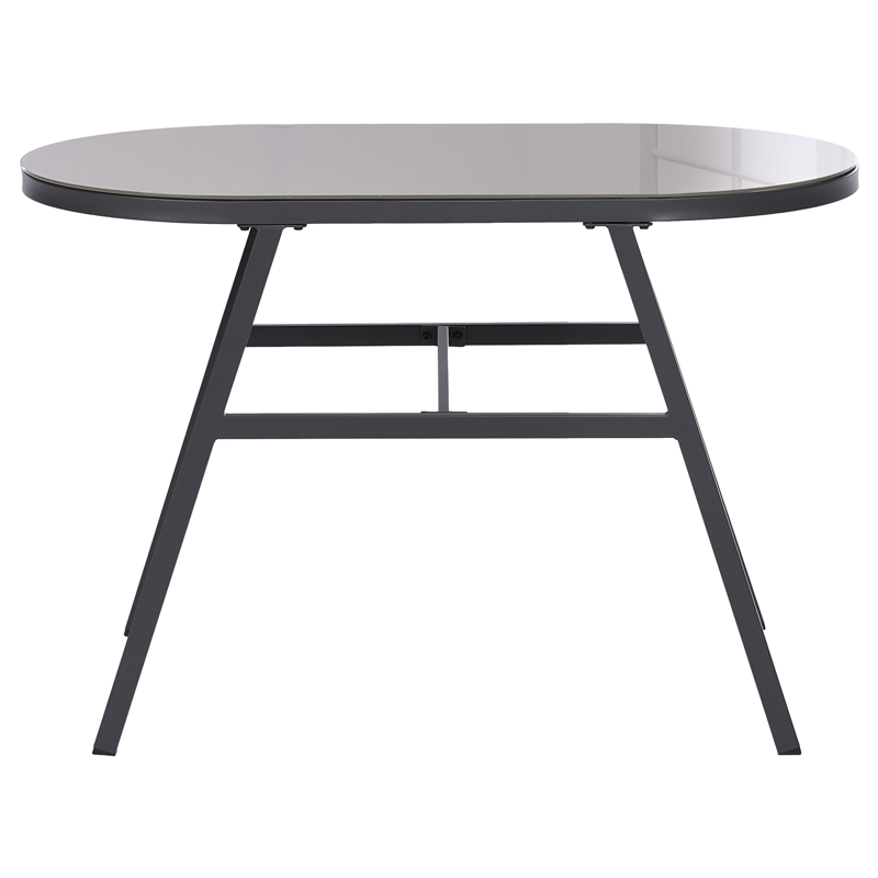 Caféset utomhus Muros Stål - Grå/Beige - Utemöbler - Balkong - Balkongmöbler - Balkonggrupper