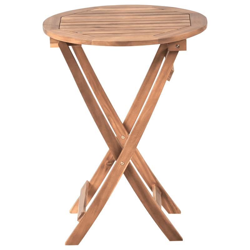 Caféset utomhus Rivarotta Akaciaträ - Brun/Svart - Utemöbler - Balkong - Balkongmöbler - Balkonggrupper