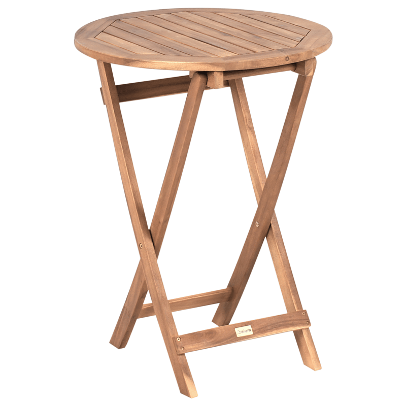 Caféset utomhus Rivarotta Akaciaträ - Brun/Svart - Utemöbler - Balkong - Balkongmöbler - Balkonggrupper