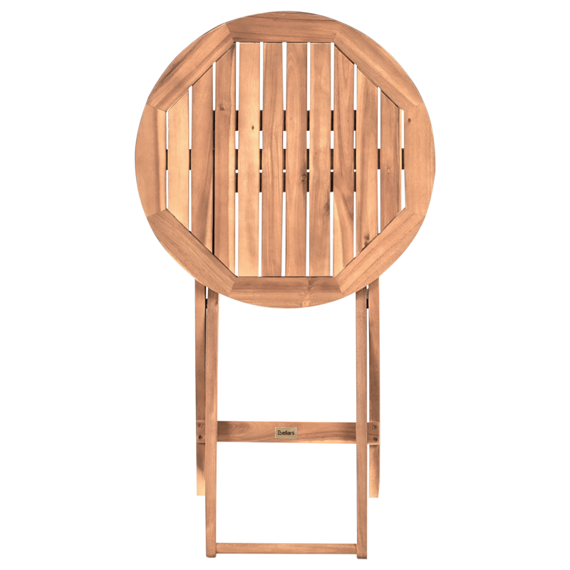 Caféset utomhus Rivarotta Akaciaträ - Brun/Svart - Utemöbler - Balkong - Balkongmöbler - Balkonggrupper