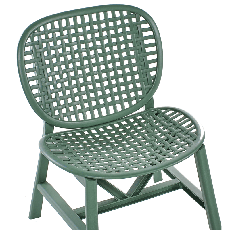 Caféset utomhus Sicelle - Grön - Utemöbler - Balkong - Balkongmöbler - Balkonggrupper