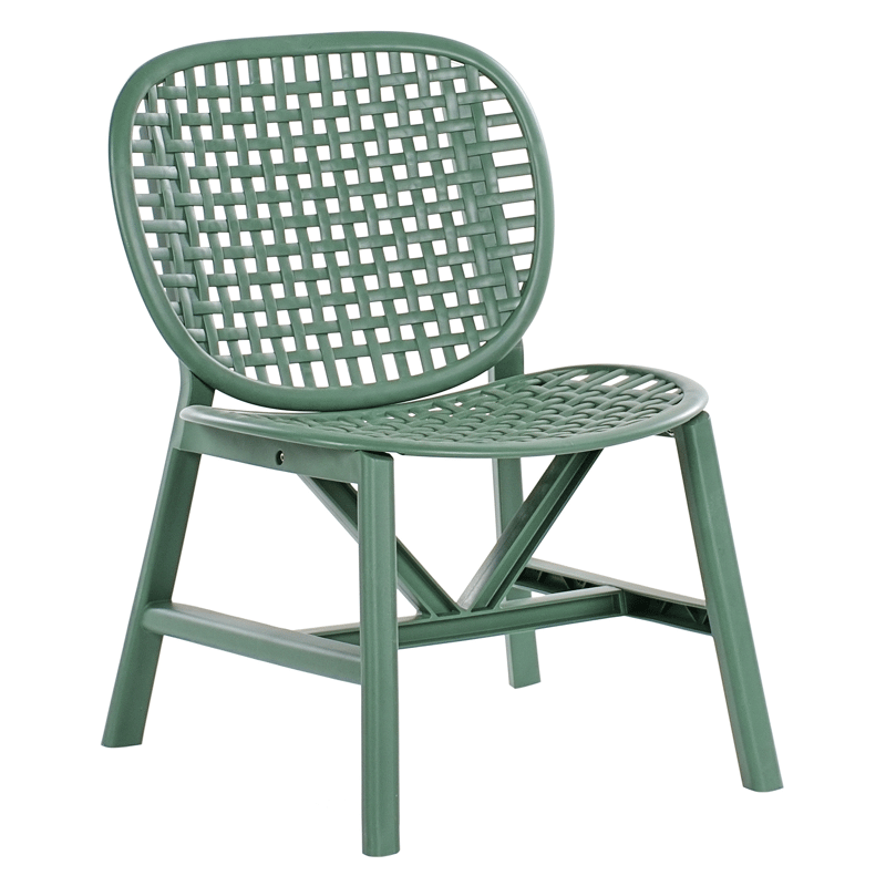 Caféset utomhus Sicelle - Grön - Utemöbler - Balkong - Balkongmöbler - Balkonggrupper