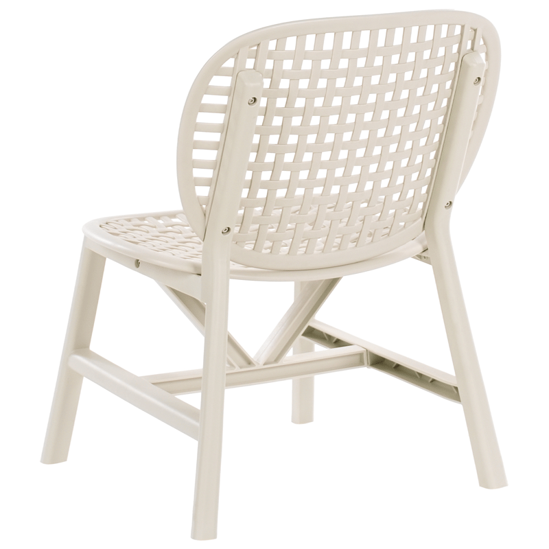 Caféset utomhus Sicelle - Vit - Utemöbler - Balkong - Balkongmöbler - Balkonggrupper