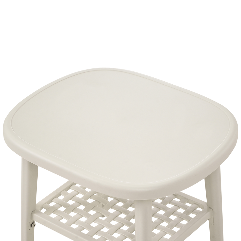 Caféset utomhus Sicelle - Vit - Utemöbler - Balkong - Balkongmöbler - Balkonggrupper