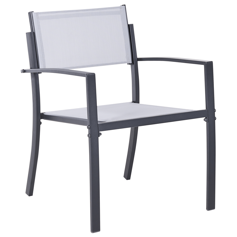 Caféset utomhus Tavoleto Stål - Grå - Utemöbler - Balkong - Balkongmöbler - Balkonggrupper