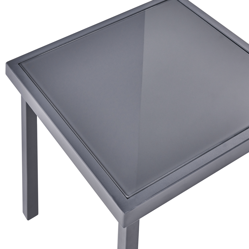 Caféset utomhus Tavoleto Stål - Grå - Utemöbler - Balkong - Balkongmöbler - Balkonggrupper