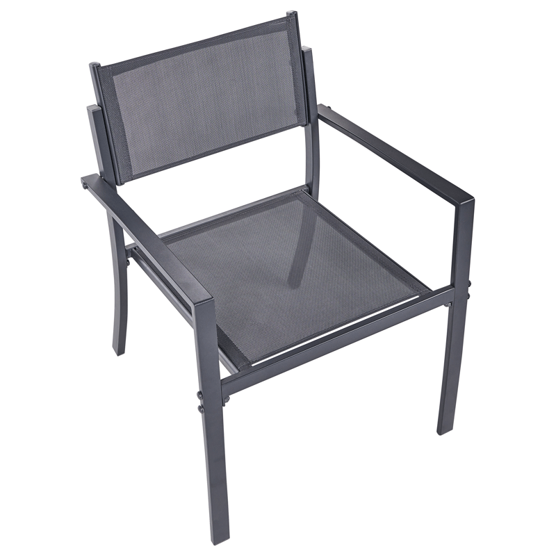 Caféset utomhus Tavoleto Stål - Mörkgrå - Utemöbler - Balkong - Balkongmöbler - Balkonggrupper