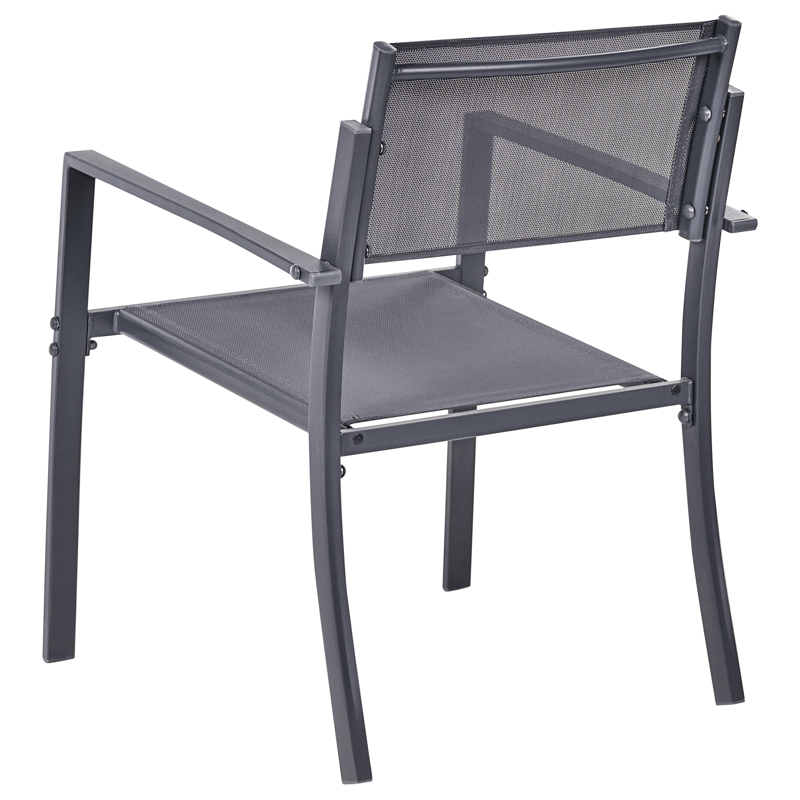 Caféset utomhus Tavoleto Stål - Mörkgrå - Utemöbler - Balkong - Balkongmöbler - Balkonggrupper