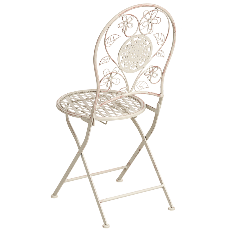 Caféset utomhus Yaviza Järn - Beige - Utemöbler - Balkong - Balkongmöbler - Balkonggrupper