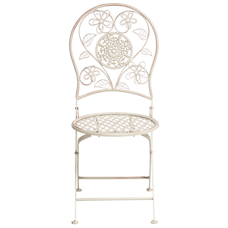 Caféset utomhus Yaviza Järn - Beige - Utemöbler - Balkong - Balkongmöbler - Balkonggrupper