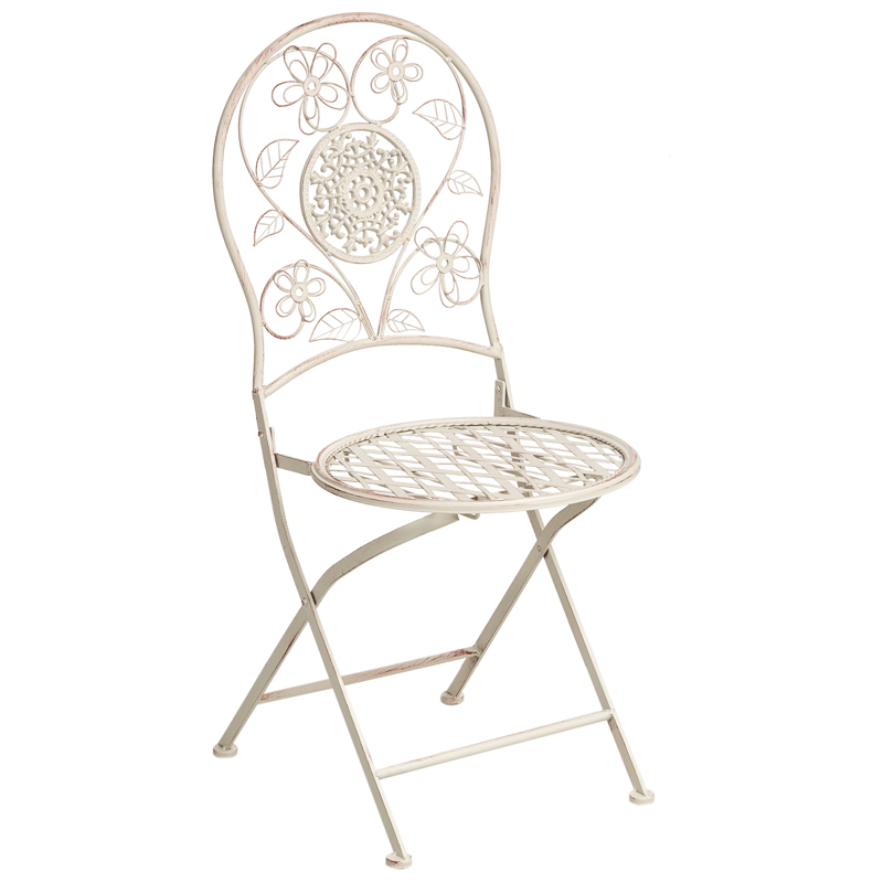 Caféset utomhus Yaviza Järn - Beige - Utemöbler - Balkong - Balkongmöbler - Balkonggrupper