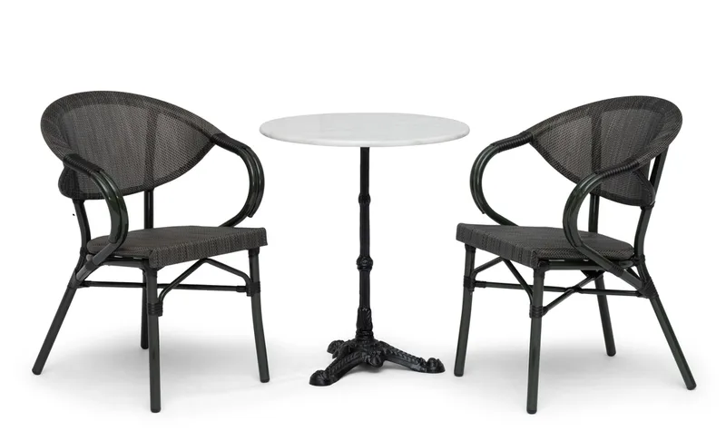 Caféstol Hillerstorp Äppelhed - Skogsgrön - Utemöbler - Balkong - Balkongmöbler - Balkongstolar