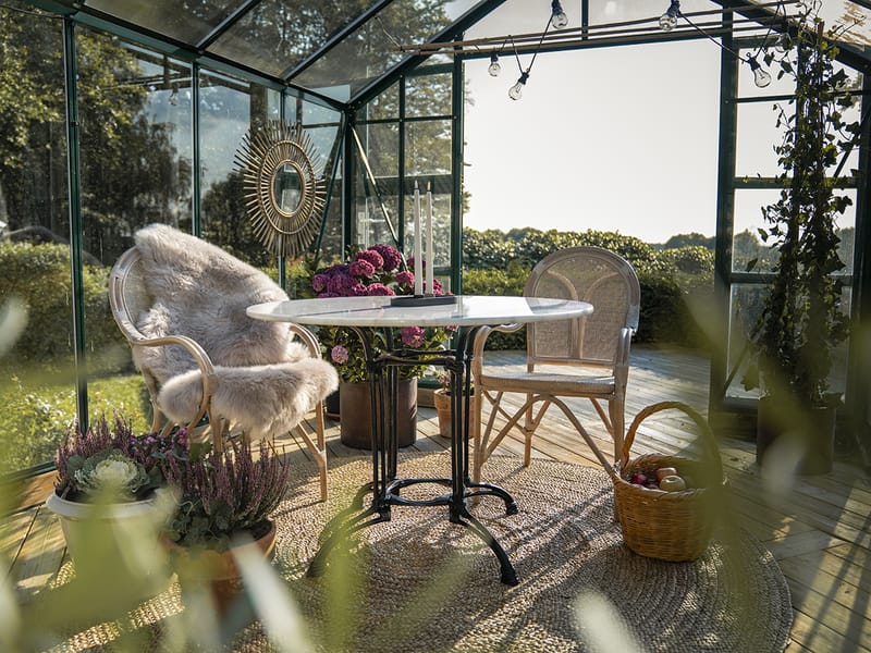 Caféstol Hillerstorp Silja - Grå - Utemöbler - Balkong - Balkongmöbler - Balkongstolar