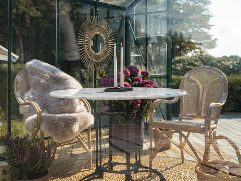 Caféstol Hillerstorp Silja - Grå - Utemöbler - Balkong - Balkongmöbler - Balkongstolar