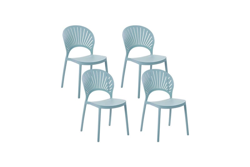 Casarano Matstol Utomhus - Blå - Utemöbler - Balkong - Balkongmöbler - Balkongstolar