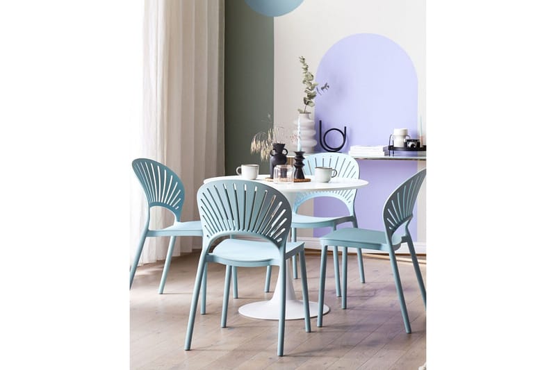 Casarano Matstol Utomhus - Blå - Utemöbler - Balkong - Balkongmöbler - Balkongstolar