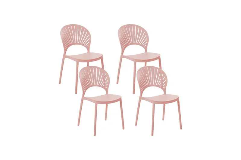 Casarano Matstol Utomhus - Rosa - Utemöbler - Balkong - Balkongmöbler - Balkongstolar