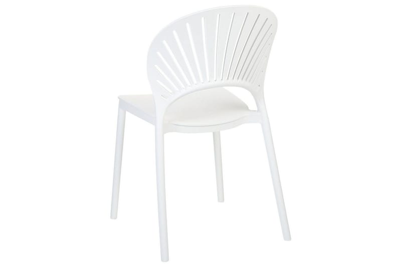 Casarano Matstol Utomhus - Vit - Utemöbler - Balkong - Balkongmöbler - Balkongstolar