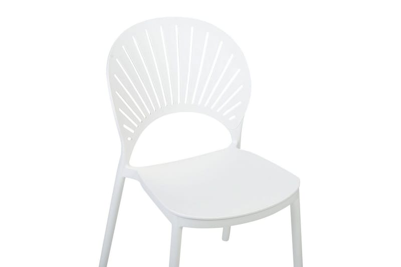 Casarano Matstol Utomhus - Vit - Utemöbler - Balkong - Balkongmöbler - Balkongstolar