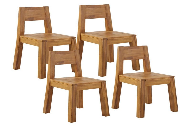 Coteto Matstol Utomhus - Ljusbrun - Utemöbler - Balkong - Balkongmöbler - Balkongstolar