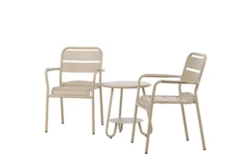 Faro Balkonggrupp 2-sits - Beige - Utemöbler - Balkong - Balkongmöbler - Balkonggrupper
