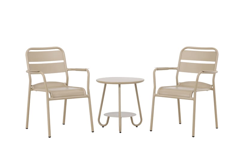 Faro Balkonggrupp 2-sits - Beige - Utemöbler - Balkong - Balkongmöbler - Balkonggrupper