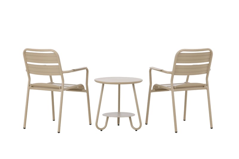 Faro Balkonggrupp 2-sits - Beige - Utemöbler - Balkong - Balkongmöbler - Balkonggrupper