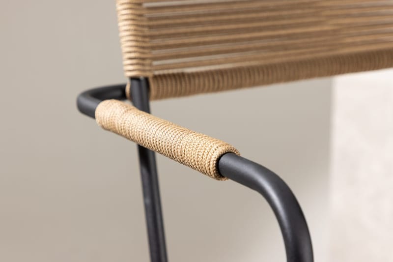 Fåtölj Lindos Utomhus - brun - Utemöbler - Balkong - Balkongmöbler - Balkongstolar