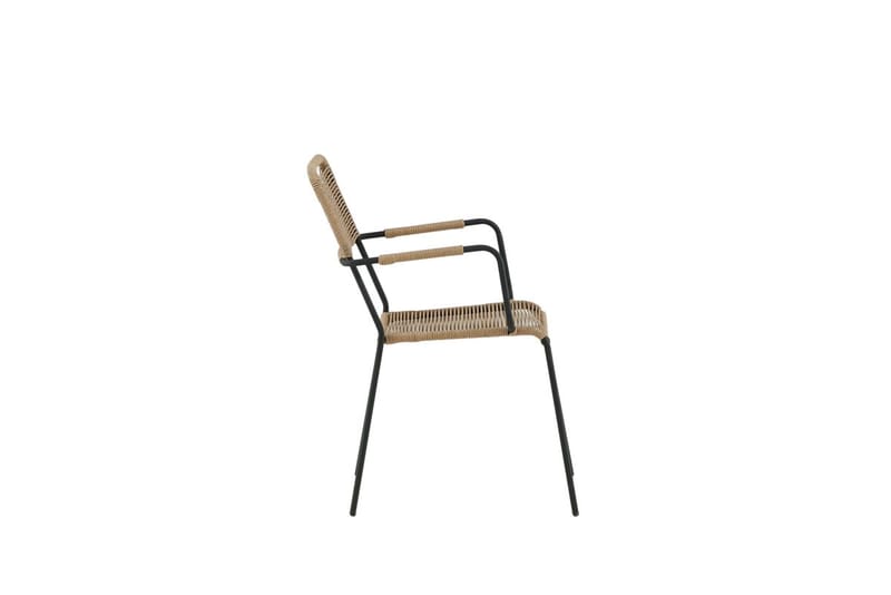 Fåtölj Lindos Utomhus - brun - Utemöbler - Balkong - Balkongmöbler - Balkongstolar