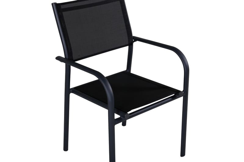 Fåtölj Santorini Utomhus - svart - Utemöbler - Balkong - Balkongmöbler - Balkongstolar