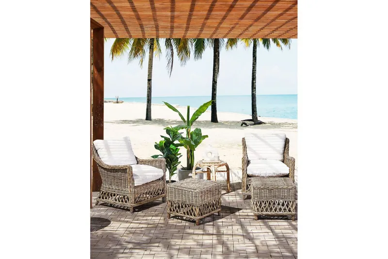 Fåtölj set om 2 Ribolla - Utemöbler - Balkong - Balkongmöbler - Balkongstolar