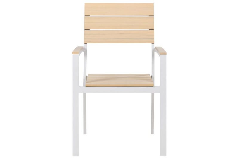 Grosseto Karmstol Utomhus - Beige/Vit - Utemöbler - Balkong - Balkongmöbler - Balkongstolar