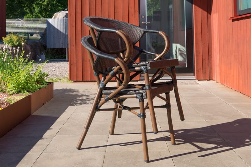 Hillerstorp Äppelhed Caféstol - Svart - Utemöbler - Balkong - Balkongmöbler - Balkongstolar