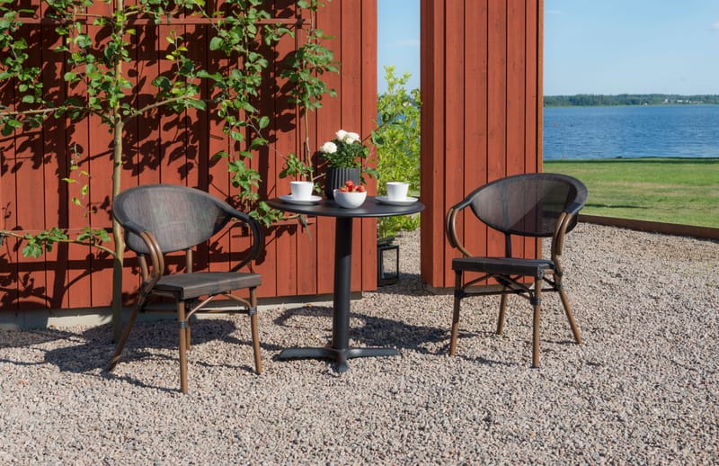 Hillerstorp Äppelhed Caféstol - Svart - Utemöbler - Balkong - Balkongmöbler - Balkongstolar