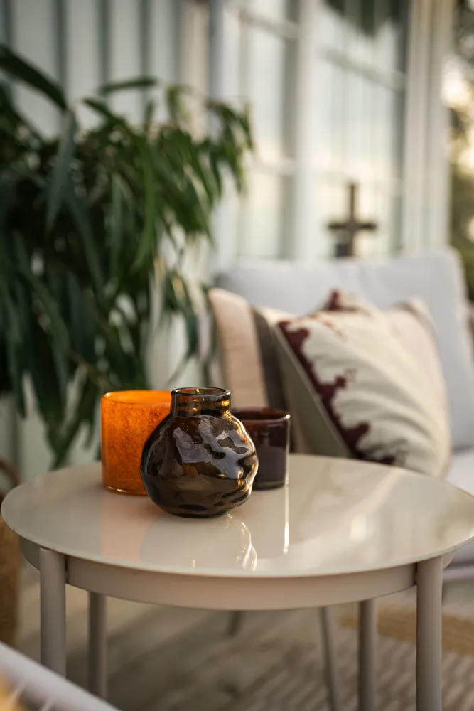 Hillerstorp Holmsund Loungegrupp - Beige - Utemöbler - Balkong - Balkongmöbler - Balkonggrupper