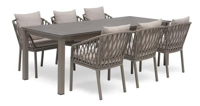 Hillerstorp Jet Set Matstol 2-pack - Beige - Utemöbler - Balkong - Balkongmöbler - Balkongstolar