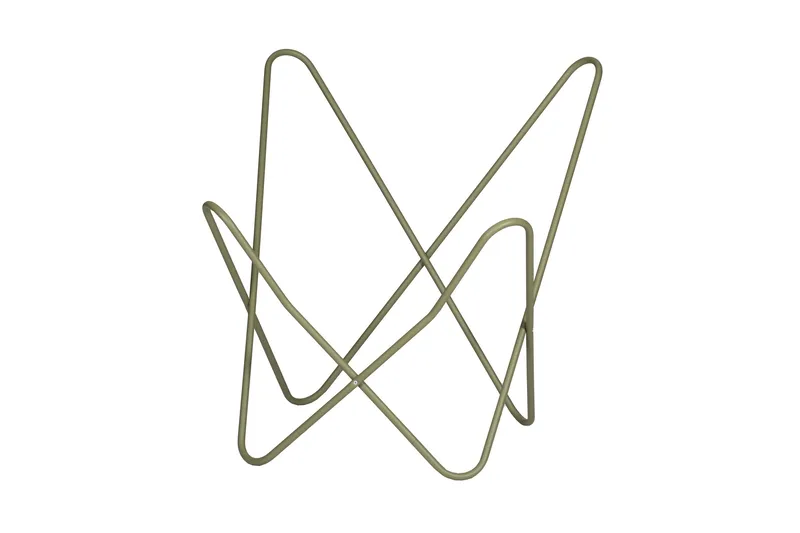 Jamna Stomme Fladdermusstol Utomhus 85x55 cm utan Tyg, Grön