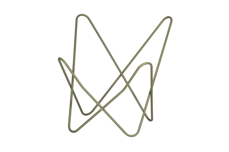 Jamna Stomme Fladdermusstol Utomhus 85x55 cm utan Tyg, Grön