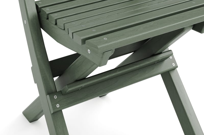 Klappstol utomhus - Grön - Utemöbler - Balkong - Balkongmöbler - Balkongstolar