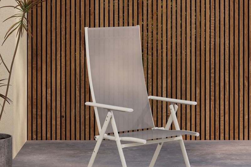 Levanzo Karmstol Utomhus - Beige - Utemöbler - Balkong - Balkongmöbler - Balkongstolar