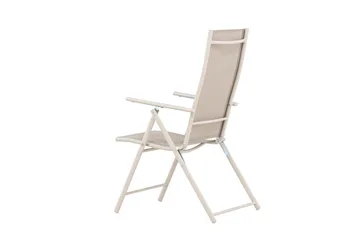 Levanzo Karmstol Utomhus - Beige - Utemöbler - Balkong - Balkongmöbler - Balkongstolar