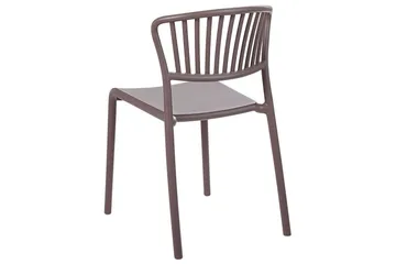 Leverano Matstol Utomhus - Beige - Utemöbler - Balkong - Balkongmöbler - Balkongstolar