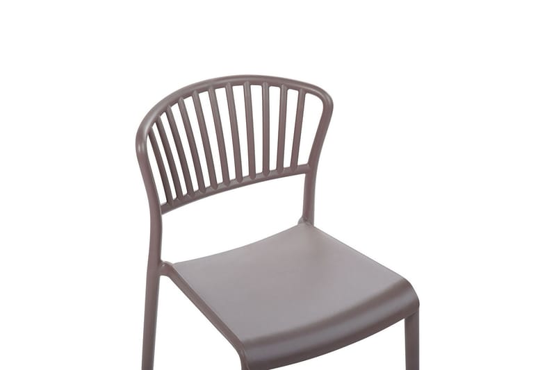 LEVERANO Matstol Utomhus  Beige - Utemöbler - Balkong - Balkongmöbler - Balkongstolar