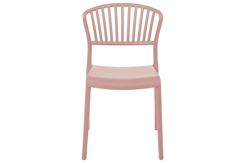 LEVERANO Matstol Utomhus  Rosa - Utemöbler - Balkong - Balkongmöbler - Balkongstolar