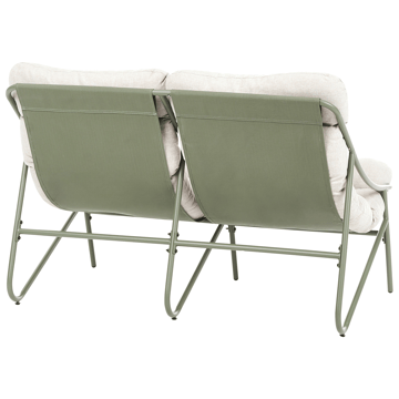 Loungegrupp 4-sits Molveno - Grön - Utemöbler - Balkong - Balkongmöbler - Balkonggrupper