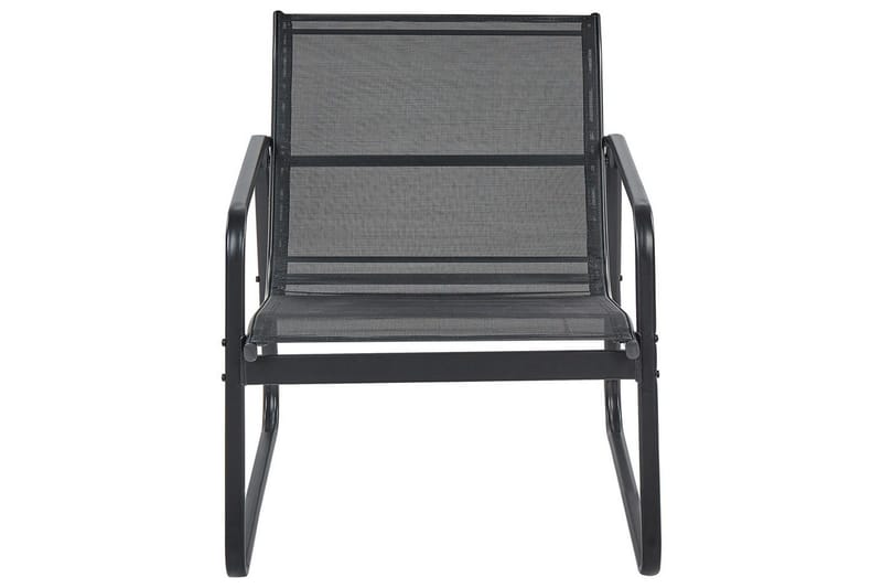 Loungegrupp Barrea Svart - Svart - Utemöbler - Utegrupp - Loungegrupp