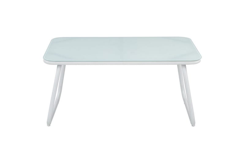 Loungegrupp Pomonte Vit/Grå - Vit/Grå - Utemöbler - Balkong - Balkongmöbler - Balkonggrupper