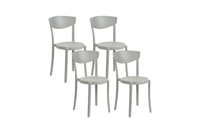 Maple Creek Matstol Utomhus - Ljusgrå - Utemöbler - Balkong - Balkongmöbler - Balkongstolar